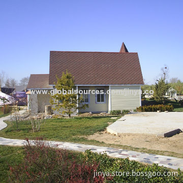 Prefabricated Villa with Light Steel Structure, Customized Requirements Accepted
